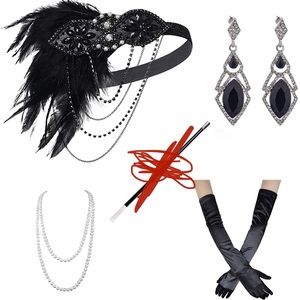 Flapper 1920s Great Gatsby Costume Accessories